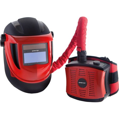Equipo de respiración PAPR con pantalla de soldar AIRSHELL