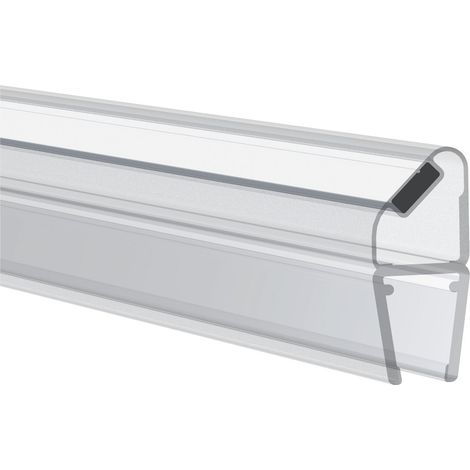 REHAU Magnetprofil 180° für 6 - 8mm, mit Anschlag, 2010mm,Kunststoff transparent (1/3)