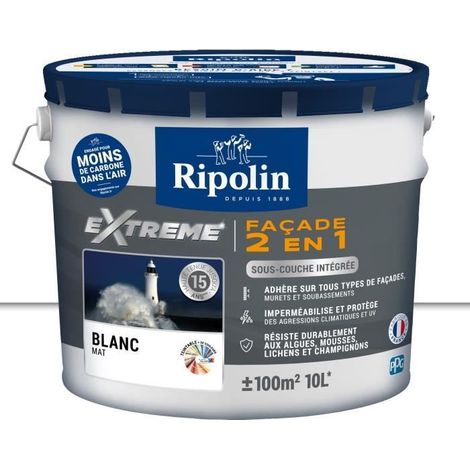 RIPOLIN PROTECTION EXTREME FASSADE WEISS Mat 10 L (1/5)