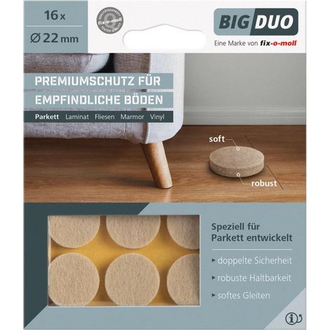 Buffer Parquet Bigduo 22Mm Inh.16 St.