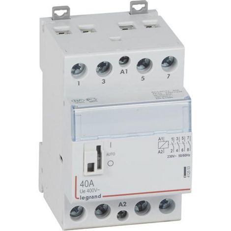 Legrand CX3 Kontakt 230V 40A Mehrfarbig 3 Module
