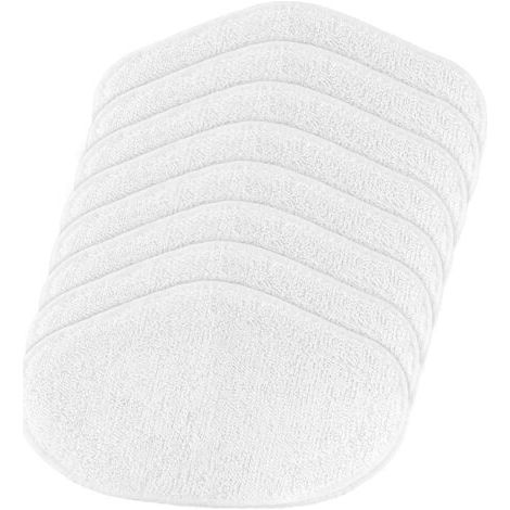 PA 8er-Pack waschbare Ersatzmopps für das POLTI-Bürstenset Vaporetto Smart 40 Smart 35 (1/5)
