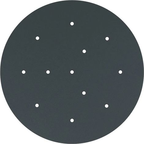élément pour créer un luminaire creative-cables rose-one system anthracite 45 cm