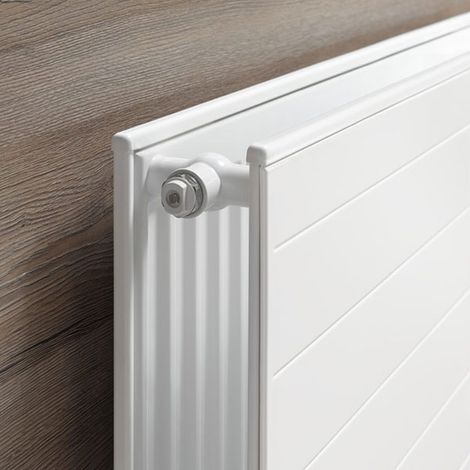 Kermi Therm-x2 Line Hygiene-Ventilheizkörper Typ 20 905x405mm Ventilposition links PLV200900401L1K (1/5)