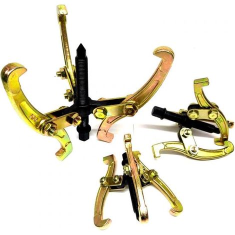 KIT 3 ESTRATTORI 3 BRACCIA PER CUSCINETTI MECCANICI SET ESTRATTORE AUTO MOTO (1/5)