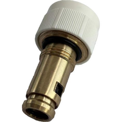 Robinet thermostatique M30 x 1,5, tête thermostatique multibloc, insert de robinet thermostatique réglable pour radiateur, compatible avec tous les systèmes de chauffage. (1/5)