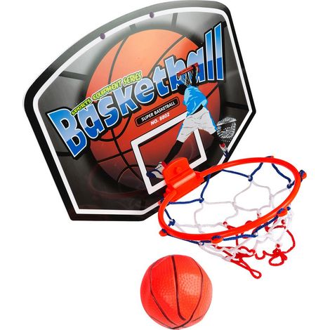 Mini tabellone con canestro da basketball pallina inclusa (1/3)