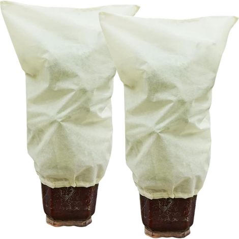 Winter protective cover for potted plants 60 x 80 cm (1/5)
