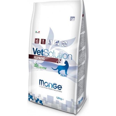 Monge Cat VetSolution Hepatic  - Monge Cat VetSolution Hepatic - Sacco Da 400 Gr, Any