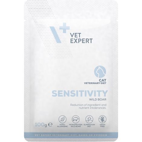 Cibo umido per gatti VetExpert Veterinary Diet Sensitivity 100 g (1/3)