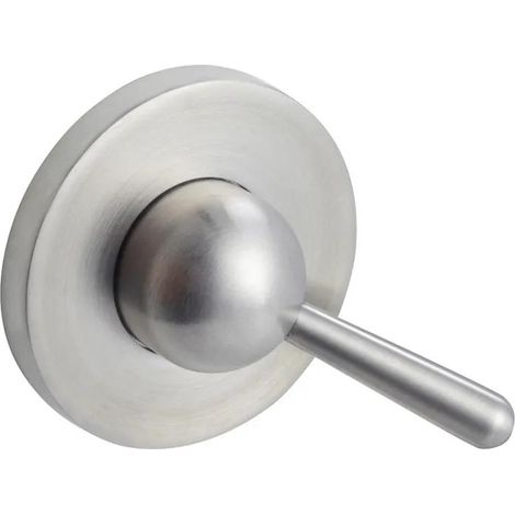 Vachette Ovalis Rosetten Edelstahl gebürstet 53 mm Durchmesser
