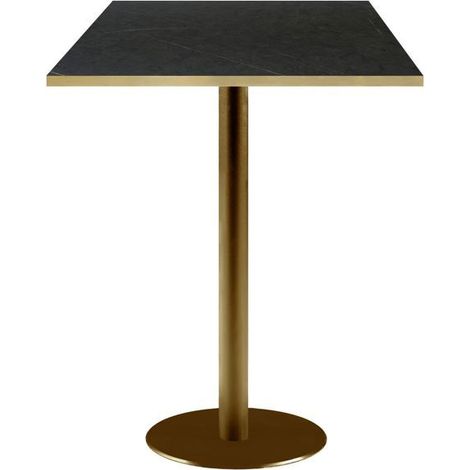 Mange-debout 60 x 60 cm Rome bistrot pierre noire