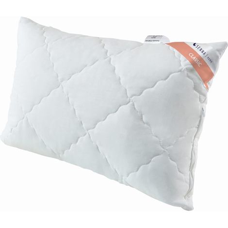 Cuscino 40x60 CLASSIC COMFORT Senna Home bianco (1/3)