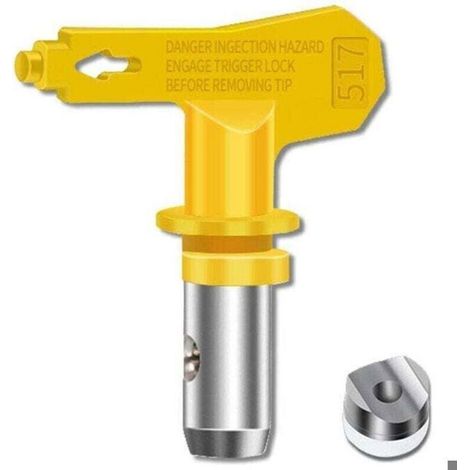 Buse Airless Buse Pistolet Airless Haute Pression et Résistance Thermique 6 Joints Compatible(Tapez 515,517,519,521,523,525) (1/3)