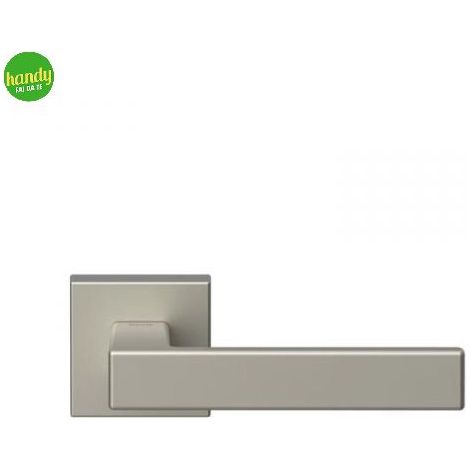 Maniglia square A518 Frosio Bortolo cromo satinato con rosetta quadra (1/2)
