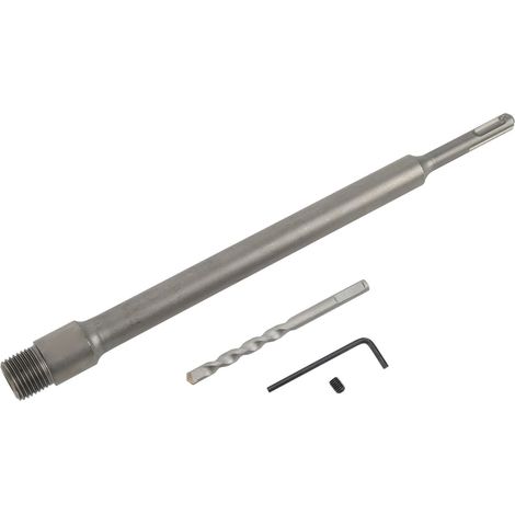 Adaptateur de mandrin de foret 220mm rond haute résistance, convertisseur de trépan de carottage de remplacement, queue de scie cloche (1/5)
