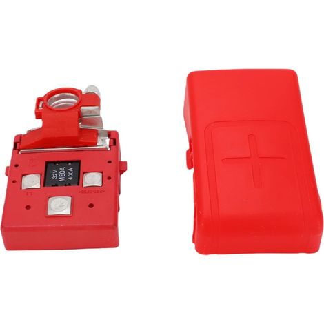 Borne de Batterie de Voiture 400A avec Couvercle de Protection Porte-fusible à Connecteur à Pince pour Usage Automobile (1/5)
