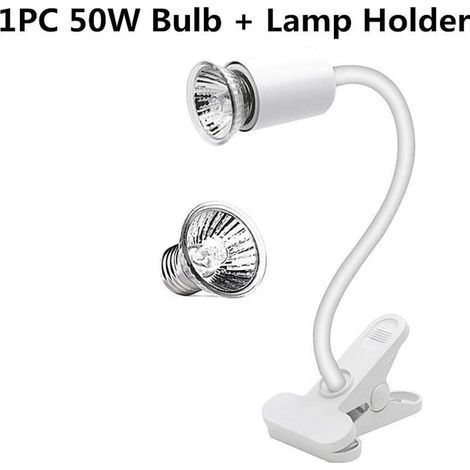 Lampada Riscaldante per Rettili Lampada Riscaldante per Terrario Tartaruga Lampada Riscaldante Lampadina per Rettili Lampada Riscaldante Lampada di Riscaldamento Portalampada (1/5)
