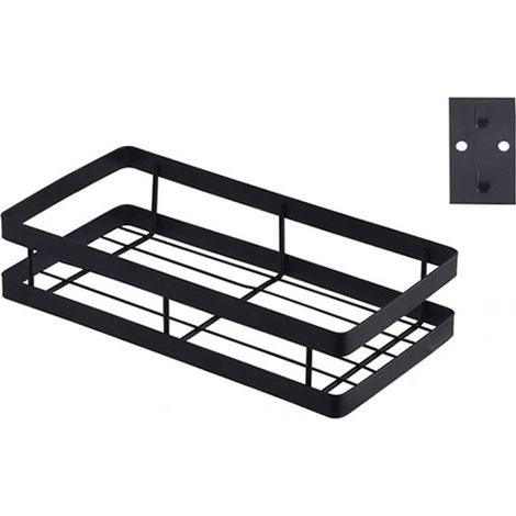 Étagère à épices murale, rangement pour épices - fixation murale sans perçage, étagère à épices multifonctionnelle, 1 pièce, 25 cm. (1/5)