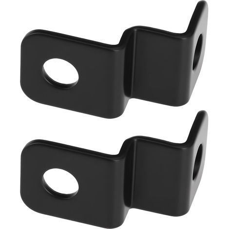 Lot de 2 Mini Clignotants de Moto M8 Supports de Feux pour Moto Noir (1/5)