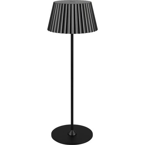 [GEBRAUCHT] B-Ware Reality Leuchten Led Tischlampe Akkuleuchte Suarez Metall H39cm Schwarz