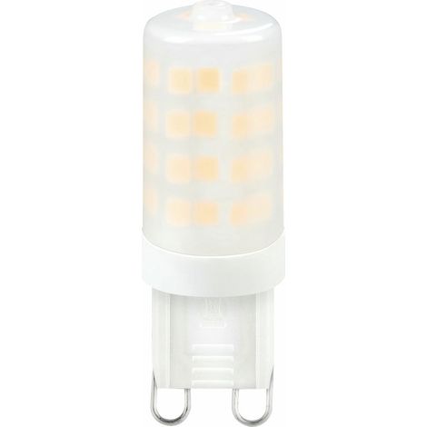 Bombilla led g9 matel aluminio pc 4W 2700K (1/2)