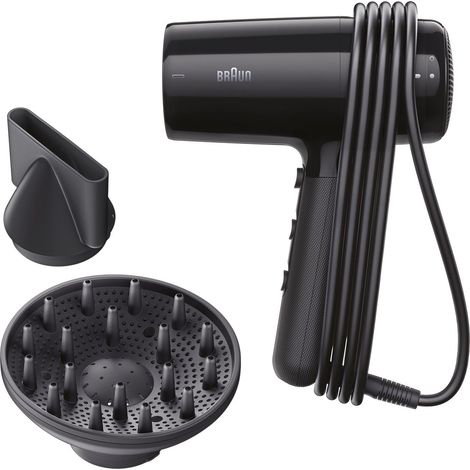 Braun HD2.2 Hair Dryer Glossy Black - Display Model (1/5)