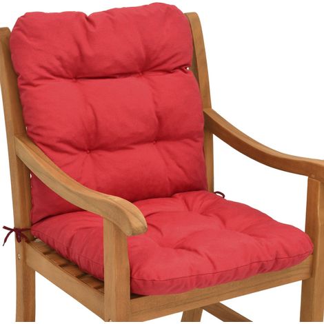 Beautissu – Coussin d'assise extérieur 100x50x8cm – Rembourrage mousse polyuréthane – Housse 180g/m² – Fixation par bandes et cordes