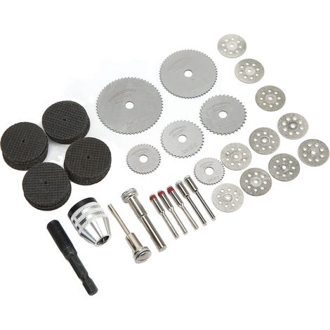 Kit de 60 disques de coupe pour outil rotatif et lame de scie circulaire pour pierre et bois (1/5)