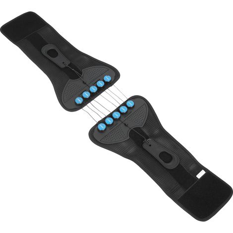 Ceinture lombaire réglable avec poulie de compression pour soulager la douleur liée à une hernie discale (90-97 cm) (1/5)
