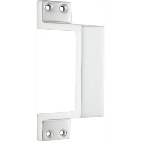 KWS Schiebetorgriff 5315 schräg, 140 mm, Aluminium neusilber eloxiert (1/3)
