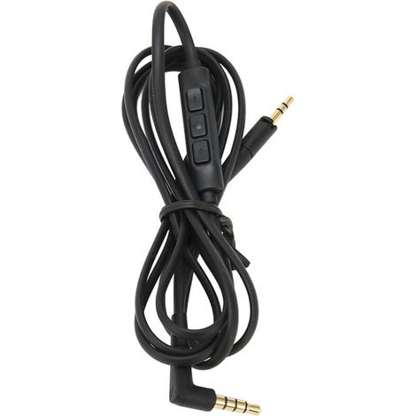Câble de rechange avec micro et commande de volume pour Sennheiser HD4.40, HD4.50, HD4.30i (1/5)