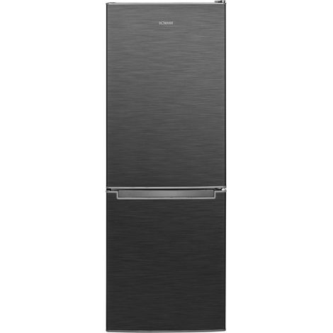 Réfrigérateur combiné 173L – Congélateur 4 étoiles – Eclairage LED – Classe énergétique A+ – KG7359NOIR – Bomann (1/6)