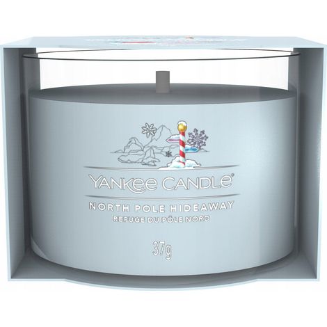 Vela Yankee Candle mini North Pole Hideaway de 37 g (1/2)
