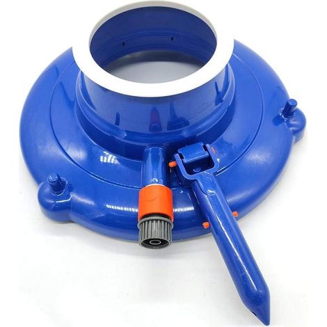 Tete D Aspiration Piscine - Pour Nettoyage Fond Piscine Et Bassin - Compatible Avec Tuyau Arrosage Et Tube Telescopique - 1 Unite