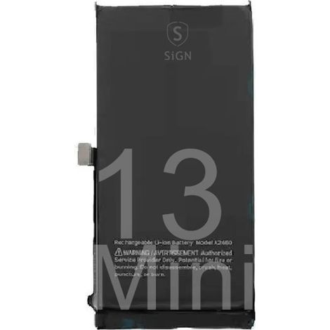 Bater a para iPhone 13 Mini 2406 mAh