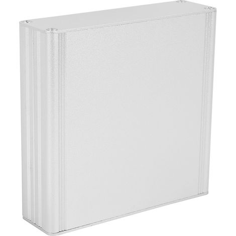 Boîtier de jonction pour circuit imprimé à coque en aluminium, accessoire électrique, couleur argent sable, dissipation thermique, type divisé (1/5)