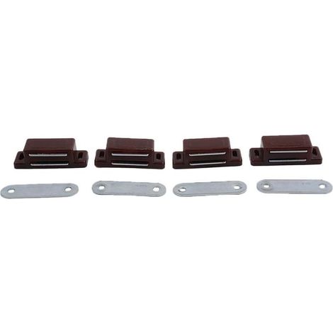 Kit de fermeture magnétique pour portes placard et d'armoire (1/5)