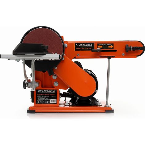 SMERIGLIATRICE DA BANCO A NASTRO E DISCO KD1730 DA 600 W