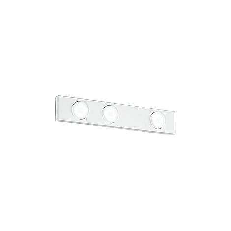 Button - Plafonnier Led 3Xgx53 Max 15W, Rectangulaire 60X10 Cm, Métal Peint, Ip20 - Perenz - Blanc (1/3)