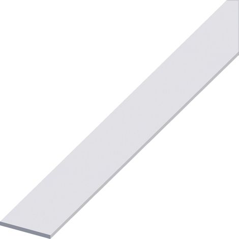 Alfer PROFILO BARRA PIATTA ALLUMINIO Argento Satinato mm. 12x2 mt. 1 5.00 pz