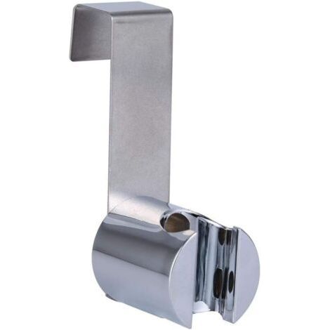 Ulisem Shower Head Holder, Hand Shower Bracket, Stainless Steel + ABS, Highly Adjustable, Replacement Part for Hand Shower and Bidet (1/4)