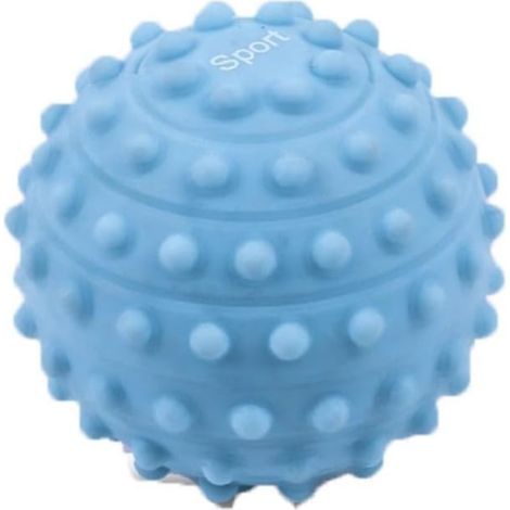 Boule de massage texturée pour pieds et corps, soulagement des douleurs musculaires et fasciite plantaire (verte) (1/5)