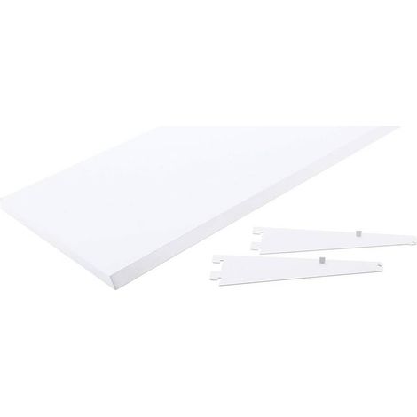 Tablette Supplémentaire 970 x 355 mm - Résistante et Pratique pour Rangement - D-Work