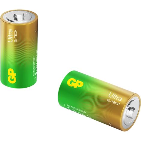 GP C-Baby-Batterie Alkaline Ultra, 1,5 V, 2 Stück (1/5)