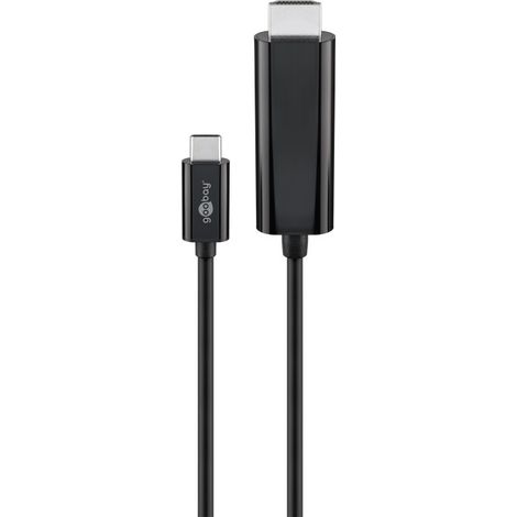 Goobay Stecker 24-poliger USB-C-Anschluss Stecker 19-poliger HDMI-A-Anschluss 1,8 m (1/5)