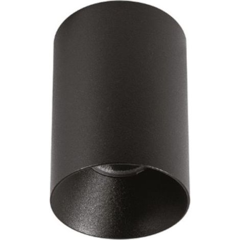 Plafoniera moderna gea led gpl405 led alluminio nero