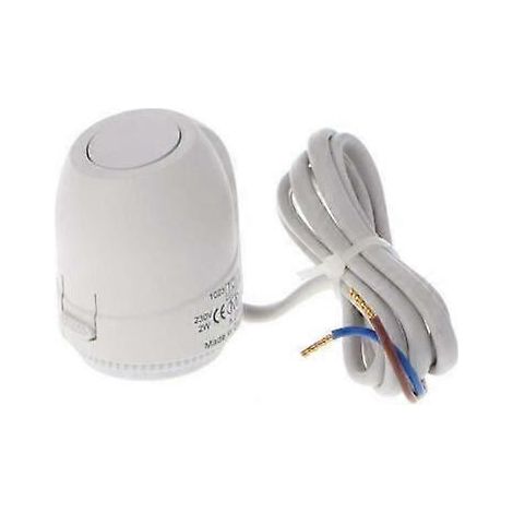 Actionneur thermique électrique 2W 230V à ouverture/fermeture pour collecteur de chauffage au sol (1/5)
