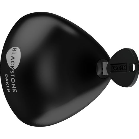 Cerradura para furgonetas Blackstone Black SLAM - cerradura de seguridad de acero inoxidable - 1 cerradura + 2 llaves