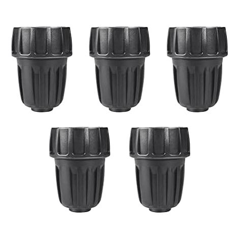 CSPARKV - 5 conectores internos de 6 a 16 puntos para mangueras de riego por goteo a grifo/adaptador de manguera de jardín, conector de grifo de plástico, accesorios de riego por goteo (1/5)